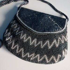 Vintage sequin clutch purse